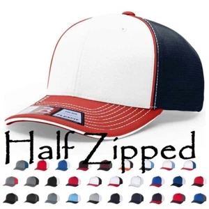 Cappello da baseball Richardson Fitted Pulse Sportmesh con berretto R-Flex 172 S/M e L/XL - Foto 1 di 28