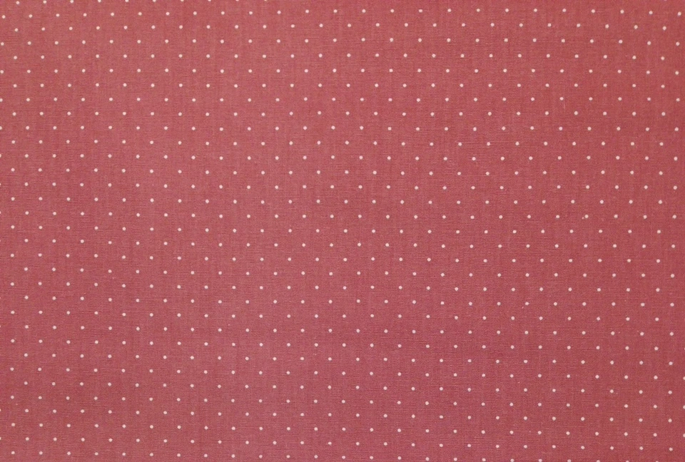 POLKA DOTS SALMÓN #53589 GEOMÉTRICO VINTAGE TELA MULTIUSO POR YARDA 44"W Foto 1 de 1