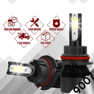 488W 48800LM 9007 HB5 CREE CSP LED CAR HEADLIGHT KIT HI/LOW BEAM BULBS 6500K - Picture 1 of 12