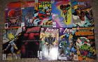 10 Misc Comics, Machine Man, Defenders 1,Moon Knight,Azreal #1,Infinity,Daredevi