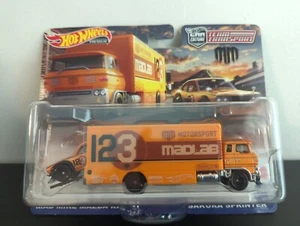2023 HOT WHEELS TEAM TRANSPORT MAD MIKE MAZDA RX3 GT & SAKURA SPRINTER - Bild 1 von 1