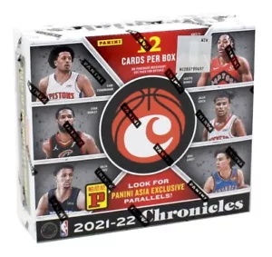 2021/22 PANINI CHRONICLES BALONCESTO EDICIÓN ASIÁTICA CAJA TARJETAS EXPLOSIVAS - Imagen 1 de 2