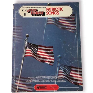 Cancionero de partituras de Big Note Ez Play Today #8 Patriotic Songs Ez Play Today #8 - Imagen 1 de 2