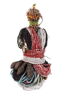 Fali Beaded Fertility Doll Cameroon - Picture 1 of 4