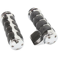 Kuryakyn Standard ISO Grips Chrome 6205 For Harley Cable Op 96-20