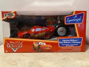 Disney Pixar Cars SUPERCHARGED SERIES Tyco R/C Lightning McQueen VERY RARE - Picture 1 of 5