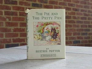1905 - 1933 Ed. THE PIE and THE PATTY PAN Beatrix Potter VINTAGE BOOK HC w/ DJ - Picture 1 of 12