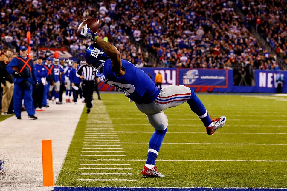 Foto brillante Odell Beckham Jr. 8X10 OBJ1 Foto 1 de 1