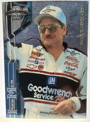 NASCAR 1998 Maxximum #3 Iron Men Dale Earnhardt Insert Card - Image 1 of 2
