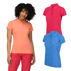 Regatta Womens Sinton Coolweave Polo Shirt - Picture 1 of 23
