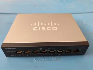 Cisco (SF100D-08p V2) 8-Port Desktop Switch no Adapter - Picture 1 of 4