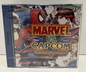MARVEL VS CAPCOM SEGA DREAMCAST PAL NEW FACTORY SEALED * DEFECT AS THIRD PHOTO - Picture 1 of 15