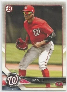 2018 Bowman Prospects Juan Soto Paper Yankees Nationals #BP52 - Foto 1 di 2