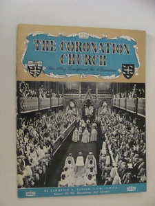 Iglesia de la Coronación de la Abadía de Westminster c1953 guía del Reino Unido por Lawrence Tanner Pitkin - Imagen 1 de 1