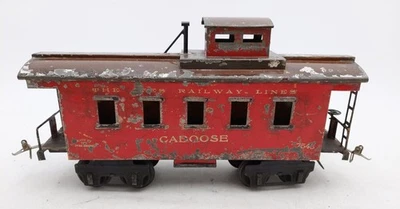 Ives 7546 Vintage 1 Gauge Ives Rilaway Lines Caboose - Image 1 of 4