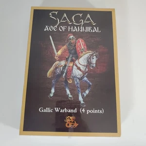 Saga Age of Hannibal Gallic Warband 25 Metal Miniatures HSB03 Mounted Soliders - Bild 1 von 4