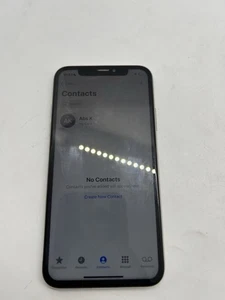 iPhone X 64GB White Network Unlocked Apple Smartphone Battrey 60% Repairs - Picture 1 of 18
