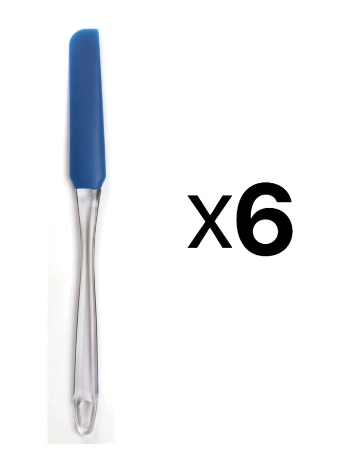 Norpro 3132C Silicone Jar/icing Spatula Blue 2 by Norpro.