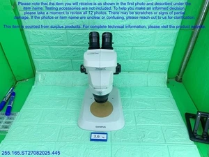 Olympus SZ51 WHSZ10X-H/22 SZ2-ST Microscope Set as in photos, sn:3581,rφm DHL - Picture 1 of 22
