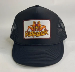 Kid Rock Trucker Snap Back Black Cap Mütze schwarz Schmutzfänger Mädchen NEU! RAR! - Bild 1 von 5