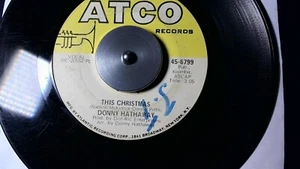 DONNY HATHAWAY- THIS CHRISTMAS/BE THERE/ATCO/45-6799/7"/SOUL - Picture 1 of 10