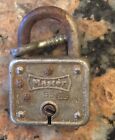 Vintage Master Lock No Key
