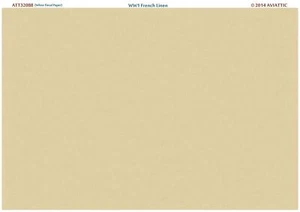 Aviattic ATT32088 1/32 (white decal paper) WW1 French linen decal - Picture 1 of 1