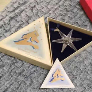 Swarovski Christmas Ornament Star 1993 Limited Edition Figurine Very Rare in Box - Picture 1 of 6