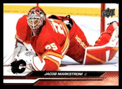 2023-24 Upper Deck #279 Jacob Markstrom Calgary Flames - Image 1 of 2