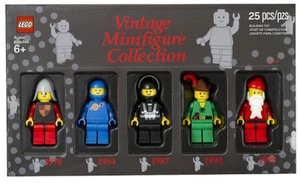 LEGO 5000440 HOLIDAY 5 pc VINTAGE Minifigure SET Astronaut SANTA Knight TRU ed - Picture 1 of 3