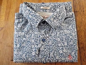 PENGUIN by MUNSINGWARE S/S Floral Classic Fit Buttonfront Blouse Size S - Picture 1 of 9