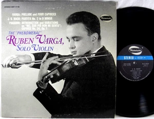 WESTMINSTER STEREO Phenomenal RUBEN VARGA Solo Violin BACH PARTITA #2 WST-17136 - Picture 1 of 3