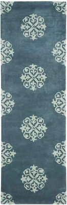 Blue Safavieh Soho Wool Area Rug SOH424B - Image 1 of 3