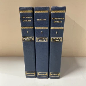 Vintage Arthur Train Books 3 Volumes( Scribners) - Bild 1 von 9
