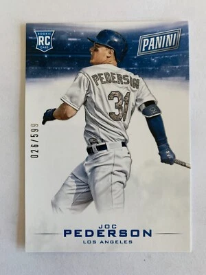 2015 Panini Black Friday #48 Joc Pederson 026/599 - Los Angeles Dodgers - Image 1 of 2