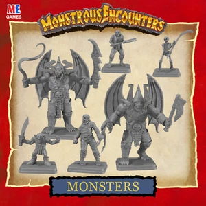 Dungeon Crawler Monsters Miniatura Modello 32mm Fantasy D&D Hero Quest Rpg GDT - Foto 1 di 11