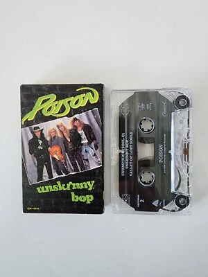 Poison - Unskinny Bop - 1990 - Capitol Records - Cassette Tape  - Image 1 of 2