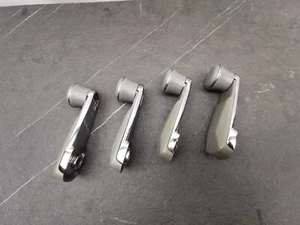 Juego de 4 manivela ventana mercedes-benz w124 w201 cromo gris - Imagen 1 de 8