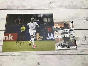Gyasi Zardes Signed Team USA U.S.A 8x10 Photo Autographed PROOF a - Picture 1 of 1