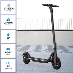 MEGAWHEELS ADULT ELECTRIC SCOOTER 25KM/H 22KM RANGE KICK E-SCOOTER URBAN COMMUTE - Picture 1 of 15