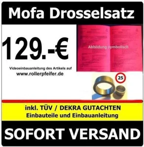 Mofa estrangulador Derbi tipo: GP1 Revolution mecánico con dictamen de TÜV - Imagen 1 de 6