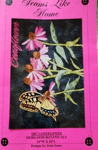 SEAMS LIKE HOME PATTERNS "HB7 CONEFLOWERS " - Picture 1 of 3