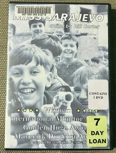 Miss Sarajevo (1995) DVD, Bill Carter Documentary - Ex-Library - Picture 1 of 2