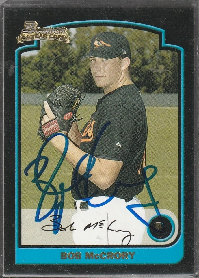 2003 Bowman Draft Picks #BDP96 Bob McCrory IP autograph signed card - Image 1 of 1