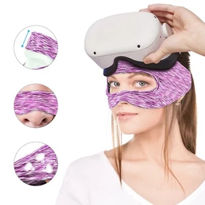 Adjustable VR Eye Mask Face Cover Fit for Oculus Quest 2 Breathable Washable - Picture 1 of 6