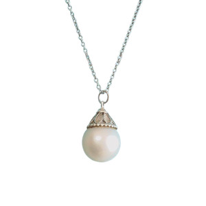 Pearl Necklace Silver 925 | eBay