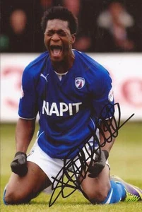 CHESTERFIELD * ARMAND GNANDUILET SIGNED 6X4 ACTION PHOTO+COA - Picture 1 of 1