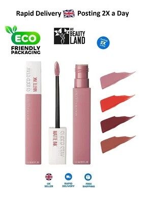 Maybelline Superstay Matte Ink Longlasting Liquid Lipstick *Sealed*-Choose shade - image 1 of 4
