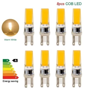 8xG9 LED bulbs COB 5W warm white lights chips dimmable capsule lamp 220V 240V - Picture 1 of 11