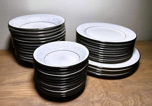 38-PC SET of NORITAKE IVORY CHINA TRUDY 7087 PATTERN - Picture 1 of 9